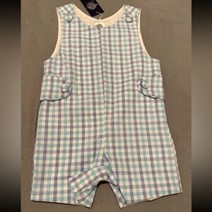 Blue and White Checkered Jon Jon